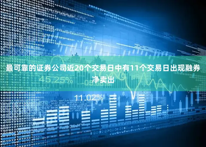 最可靠的证券公司近20个交易日中有11个交易日出现融券净卖出