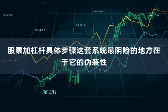 股票加杠杆具体步骤这套系统最阴险的地方在于它的伪装性